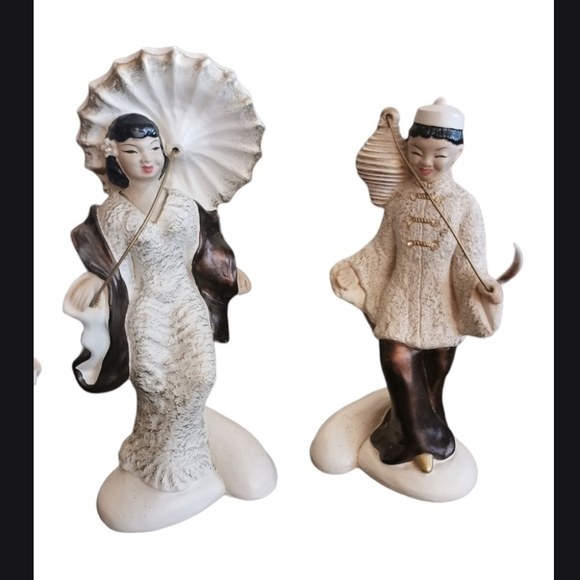 2 rare vintage chinese statues - Picture 1 of 5